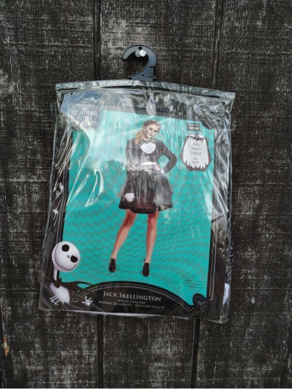 Nightmare Before Christmas Jack Skellington Dress Halloween Costume